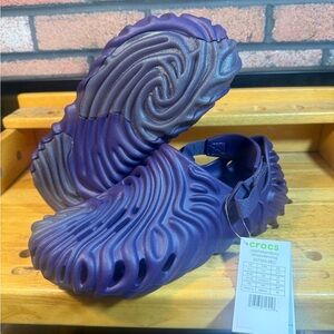 Salehe Bembury X Crocs The Pollex Clog "Ube" Purple Men's 11